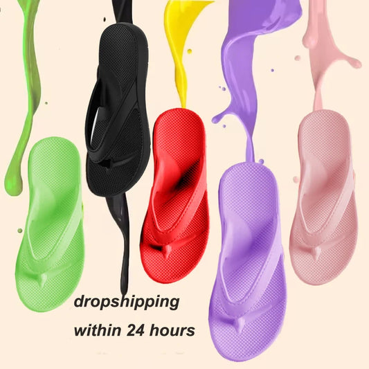 Custom Dropship Flip Flops Slippers for Women Dropshipping Service Fast Delivery Arch Support Orthotics Sandal Dropshipping USA