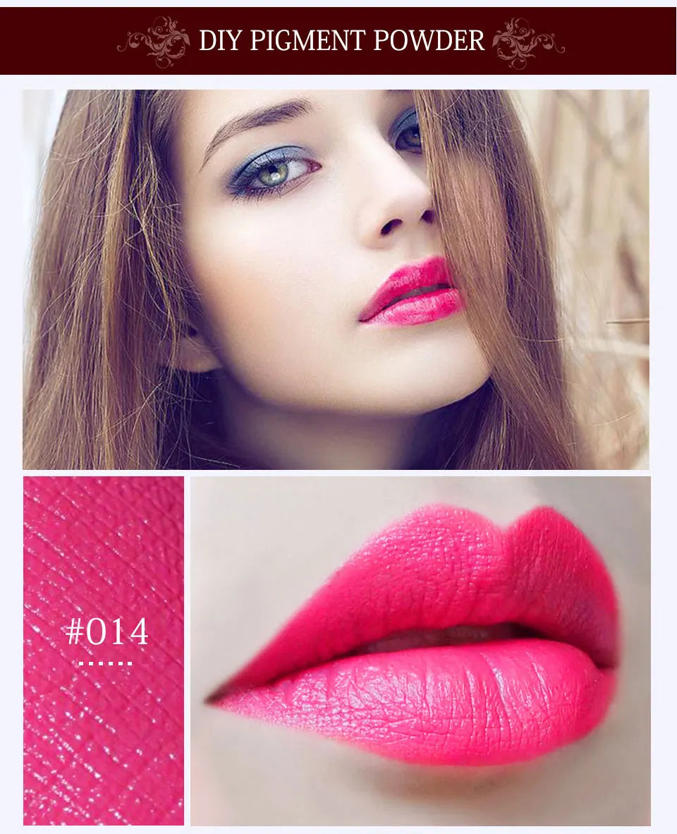 65 Colors Mica Powder For Lip Gloss DIY Lipstick Pigment Powder for Epoxy Resin Soap Making Slime Homemade Lipgloss Supplies