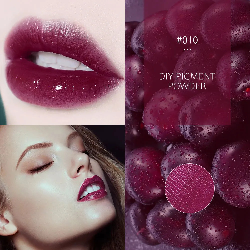 65 Colors Mica Powder For Lip Gloss DIY Lipstick Pigment Powder for Epoxy Resin Soap Making Slime Homemade Lipgloss Supplies