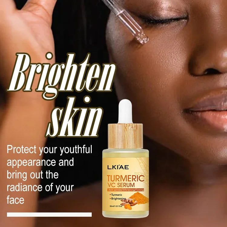 Alike Antioxidant Face Oil Tumeric Brightening Anti Aging Vitamin C Serum for Skin Lightening Facial Skin Care