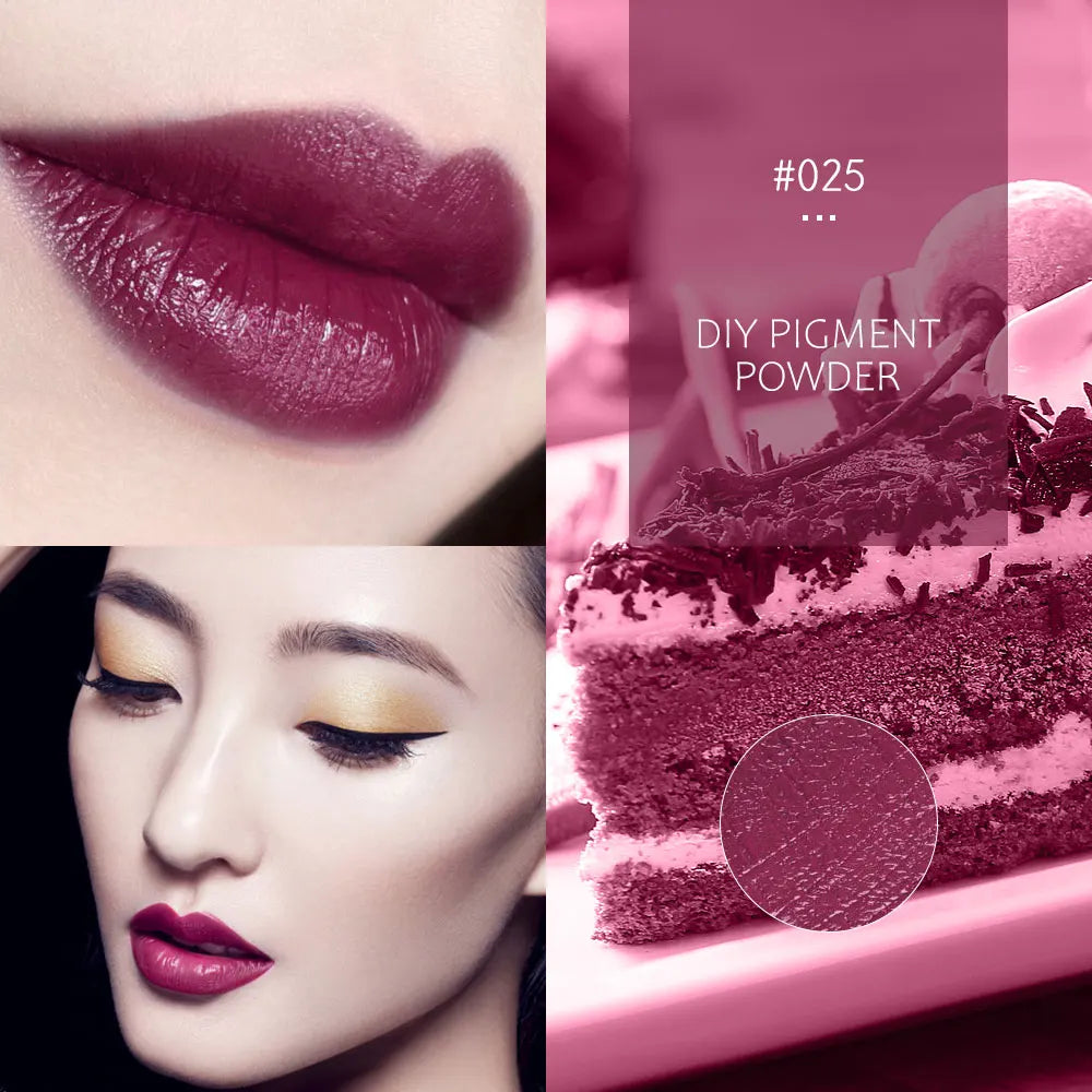 65 Colors Mica Powder For Lip Gloss DIY Lipstick Pigment Powder for Epoxy Resin Soap Making Slime Homemade Lipgloss Supplies