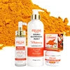 Best Review Brightest Rejuvinating Anti-Aging Organic Natural Tumeric Acne Whitening Skin Care Set (New)