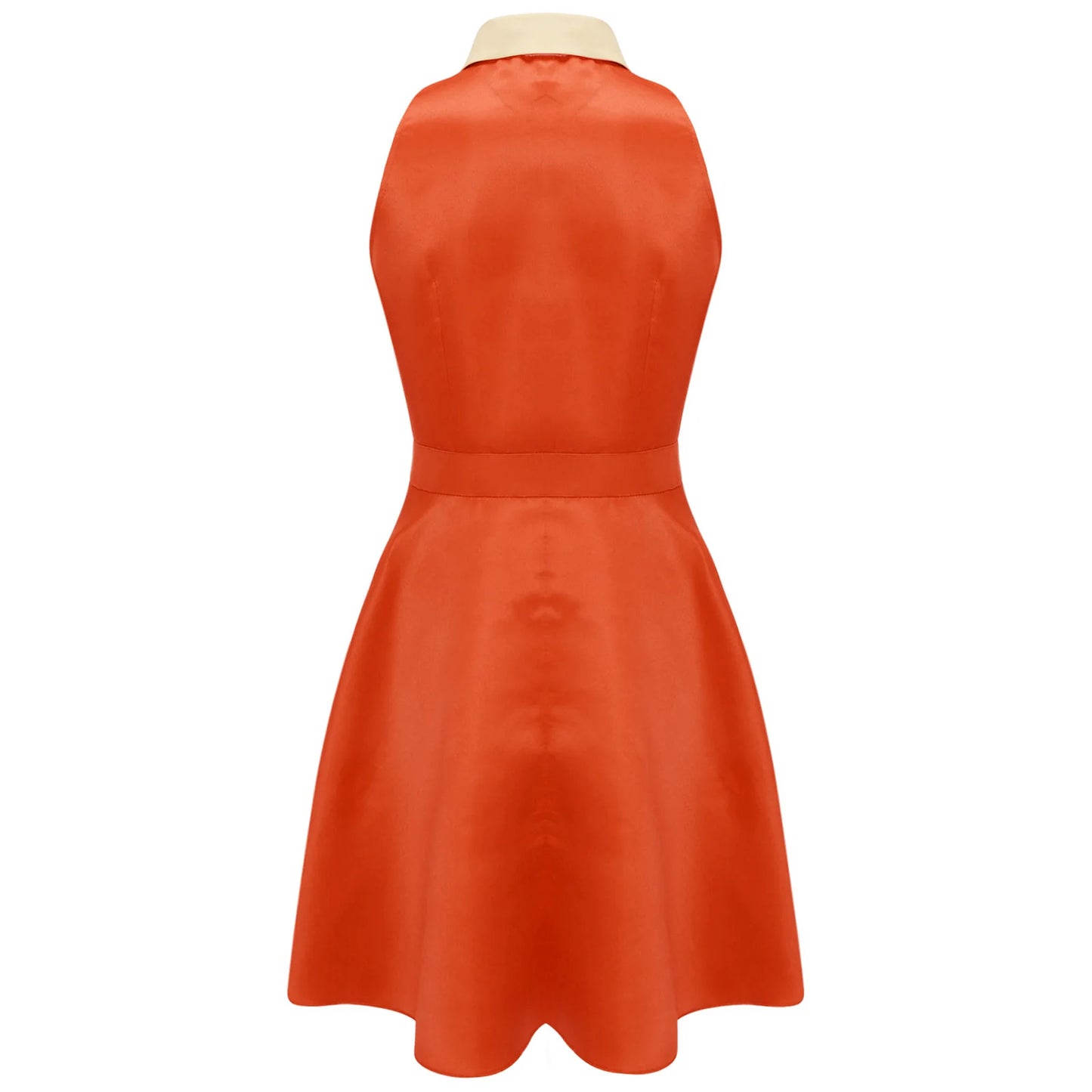 Womens 70s 80s Dumber Maid Dresses Lapel Ruffled Chest A-line Dress And Bowtie Rave Outfits Halloween Waitress Cosplay Costume