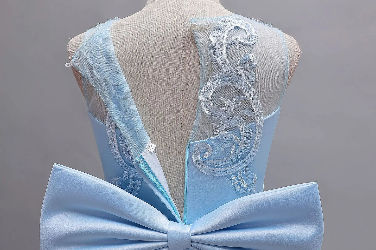 4-12 years old gorgeous girl dress sheer elegant girl birthday party princess dress long carnival evening dress summer clothing