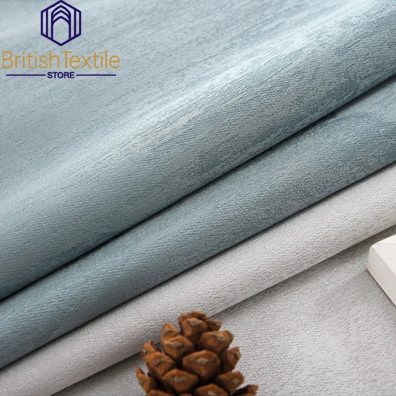 European Curtains Light Luxury Curtains for Living Room  Modern Simple Blackout Bedroom White Tulle Thicken Jacquard Window