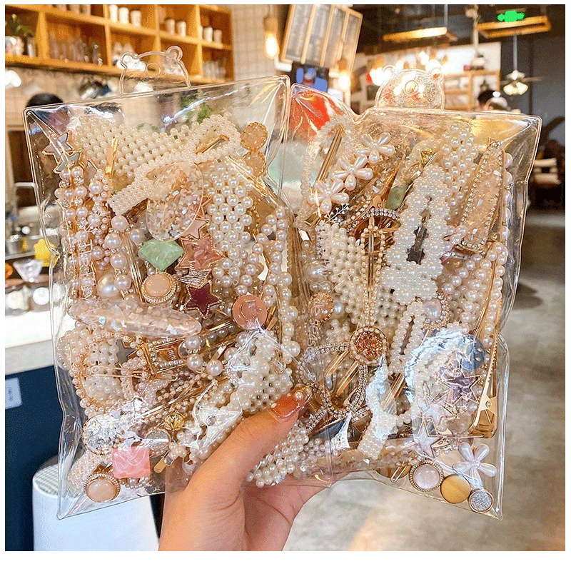 10 Pcs/set Women's Fashion Hair Accessories High-quality Resin Hair Clips Suitable For Daily Holiday Wear Girl Jewelry Hair Clip