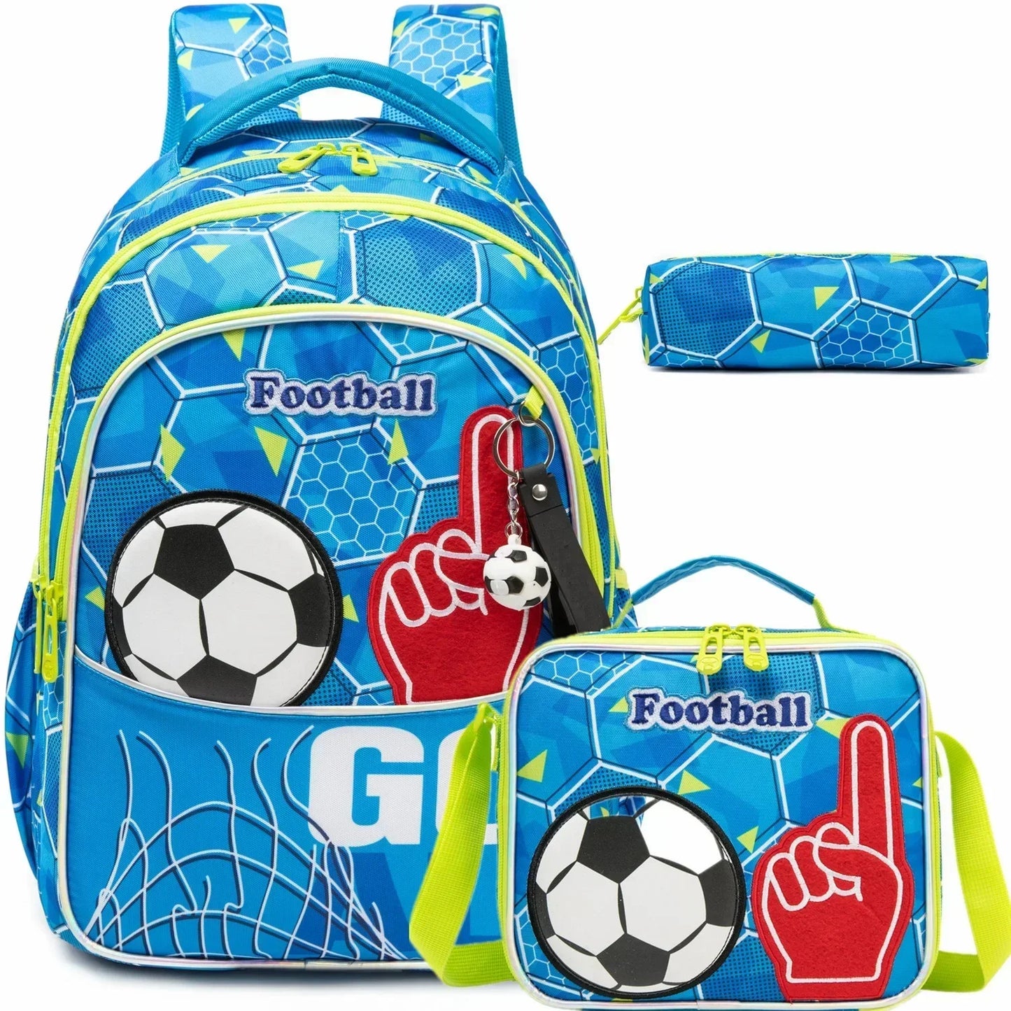 Children's School Bag for Boys Waterproof Backpack Set with Thermal Bag School Boy Backpack Elementary Student Shoulder Bag