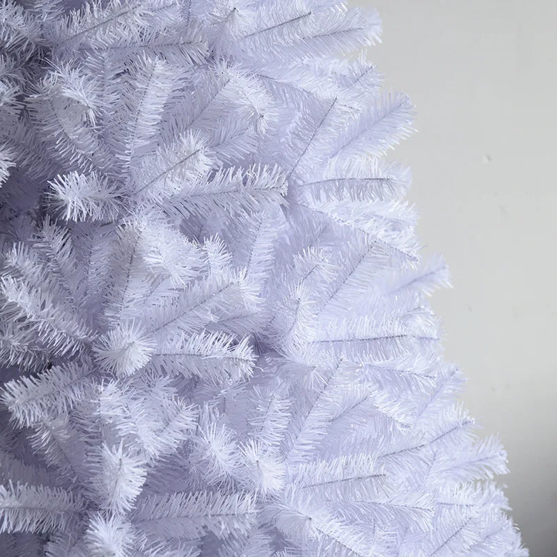 Christmas Tree PVC Artificial White Indoor and Outdoor Party Decoration with Metal Stand Encryption Xmax Tree 0.9 1.2 1.5 1.8m