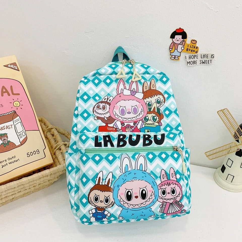 New Cartoon Student Schoolbag Anime Cartoon Cute Large Capacity Backpacks Kawaii Student Shoulders Bag Child Birthday Gifts