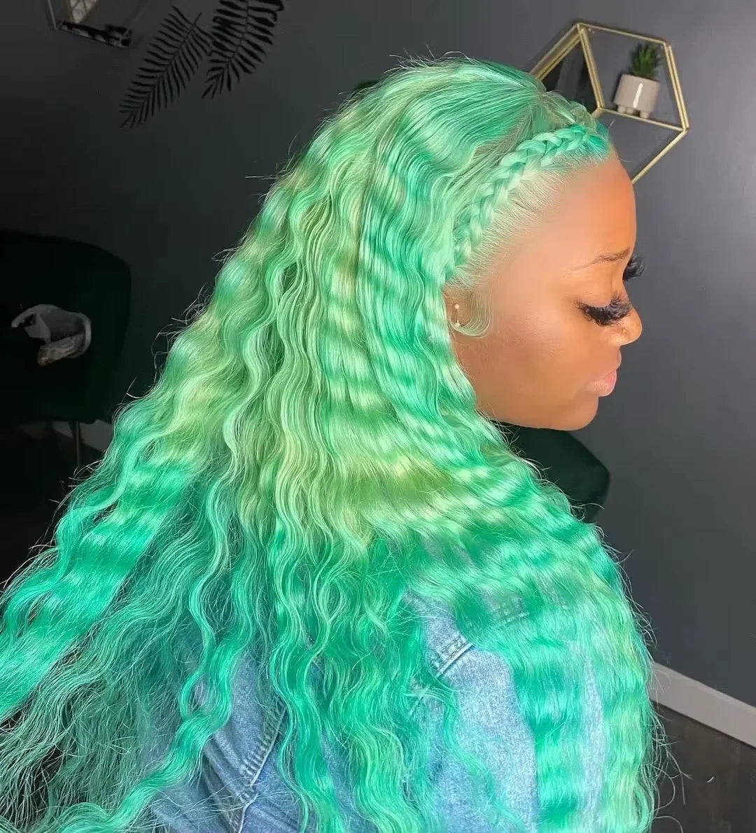 613 Blonde HD Lace Frontal Wig 13x4 13×6 Deep Wave Lace Front Human Hair Wig Colored Curly Wigs Water Wave Wigs For Women 