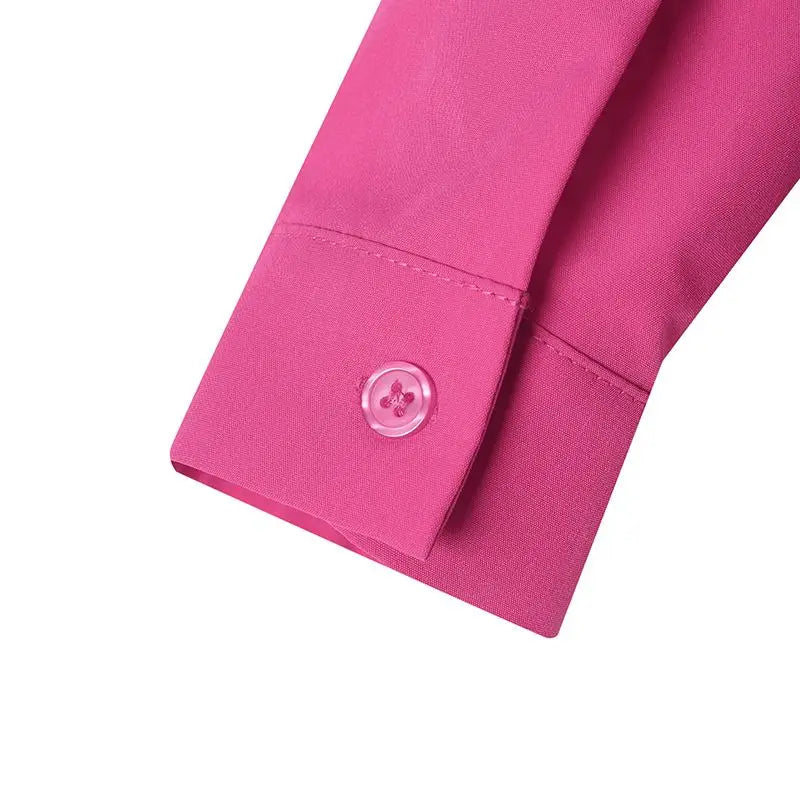 VONDA 2025 Summer Shirt Dress Women Elegant Long Sleeve Solid Color Sundress Casual Loose Buttons Pockets Short Mini Vestidos