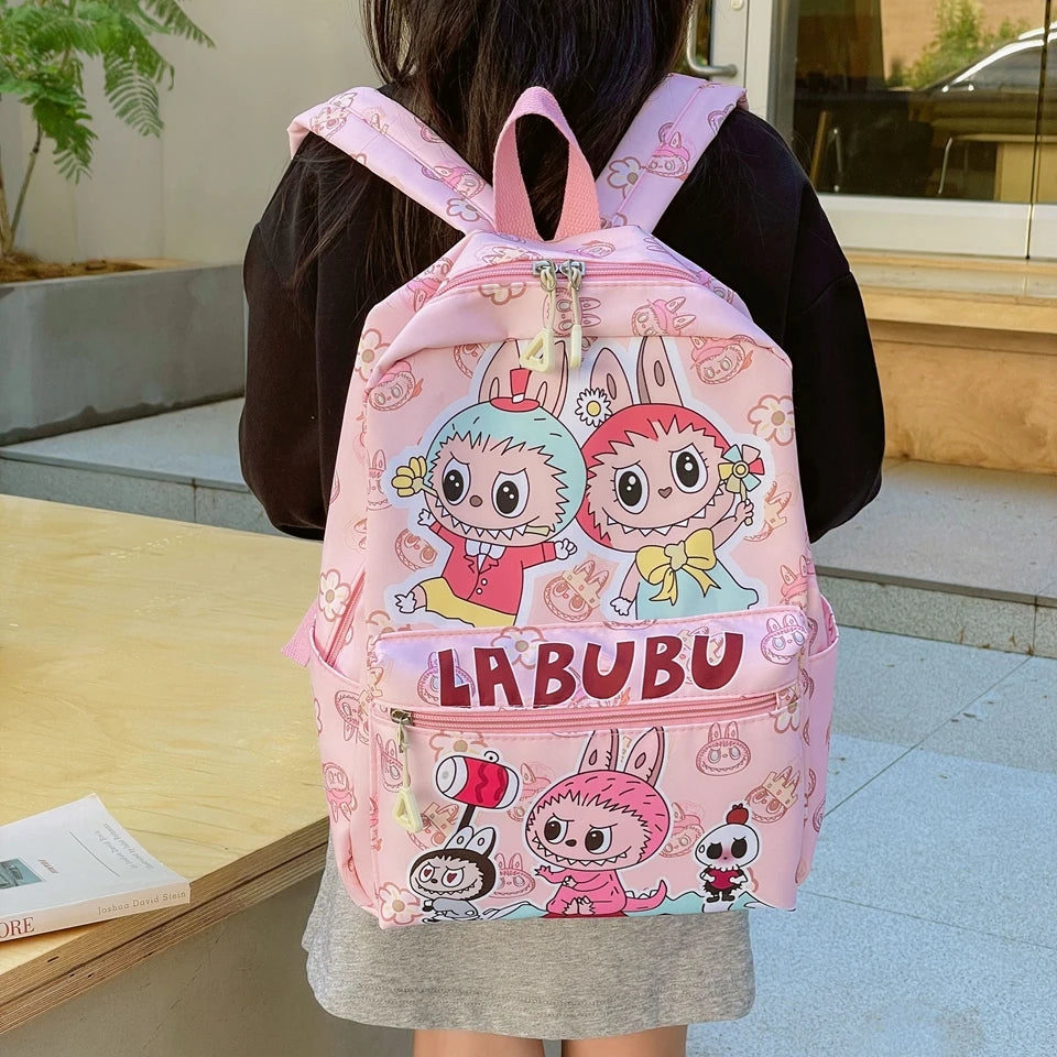 New Cartoon Student Schoolbag Anime Cartoon Cute Large Capacity Backpacks Kawaii Student Shoulders Bag Child Birthday Gifts