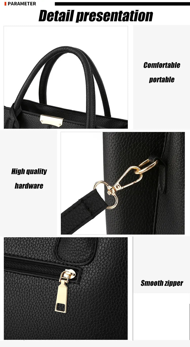 Famous Designer Brand Bags Women Leather Handbag New Luxury Ladies Purse zwq