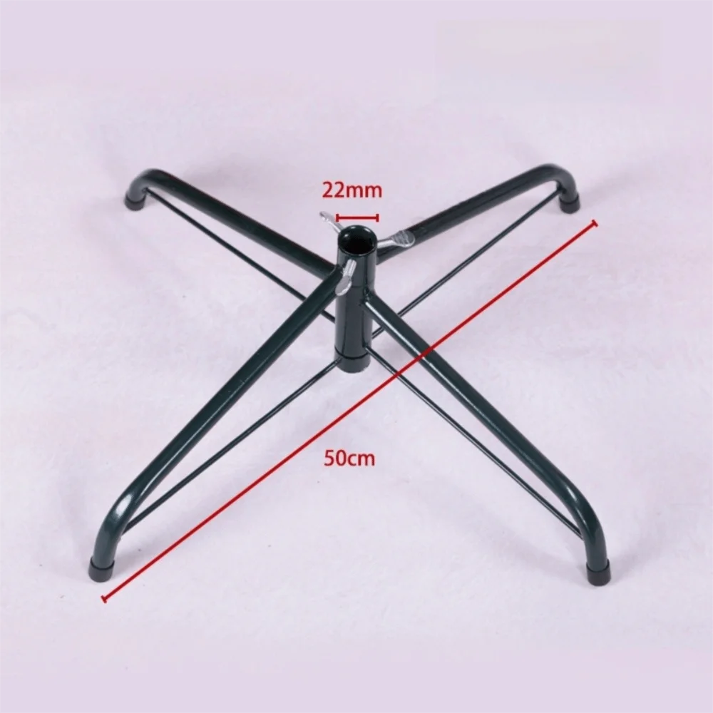 Durable Metal Christmas Tree Stand Base Sturdy Rotating Xmas Tree Holder Christmas Tree Stand Legs Christmas Tree Accessory