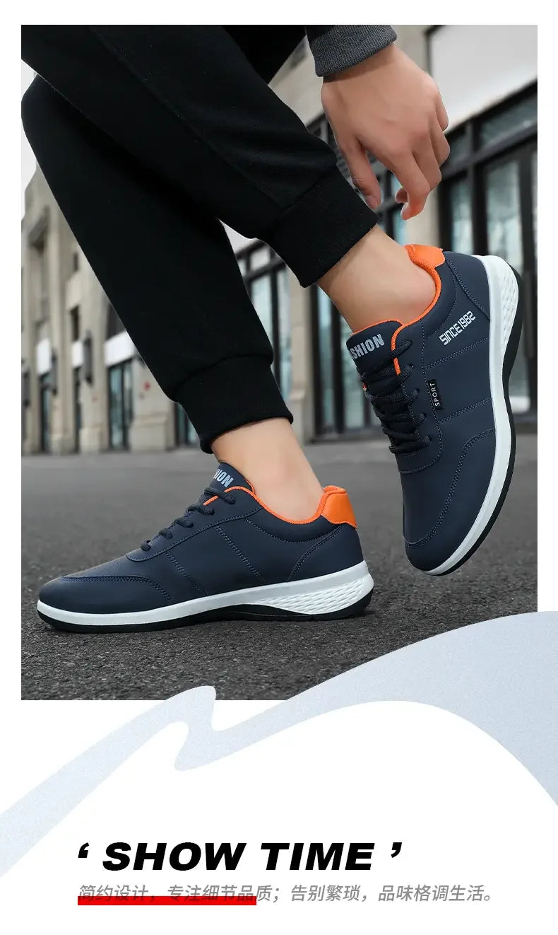 Sneakers Shoes Man Flat Bottomed Sports Shock-absorbing Comfortable Lace Up Summer Training Soft Soled Outdoor Running Shoes