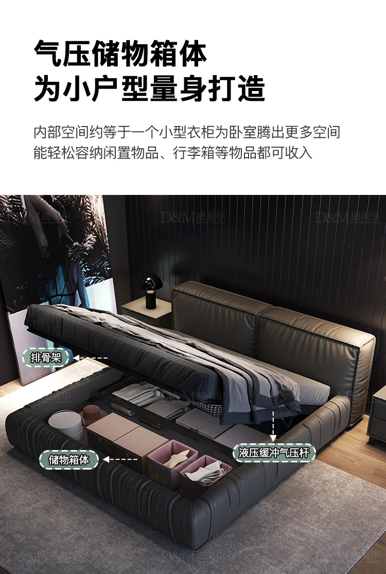 Loft Multifunctional Bed Storage Modern Massage Headboards Children King Size Cheap Bed Princess Cama Solteiro Patio Furniture