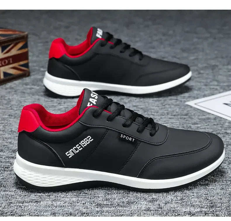 Sneakers Shoes Man Flat Bottomed Sports Shock-absorbing Comfortable Lace Up Summer Training Soft Soled Outdoor Running Shoes