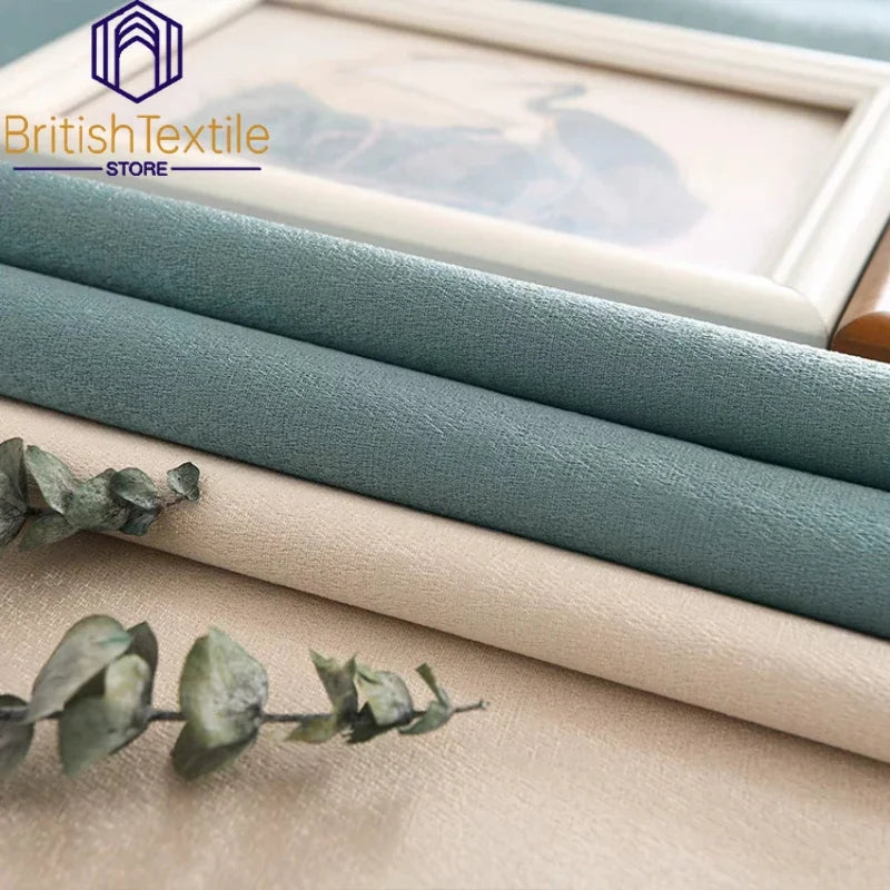 European Curtains Light Luxury Curtains for Living Room  Modern Simple Blackout Bedroom White Tulle Thicken Jacquard Window