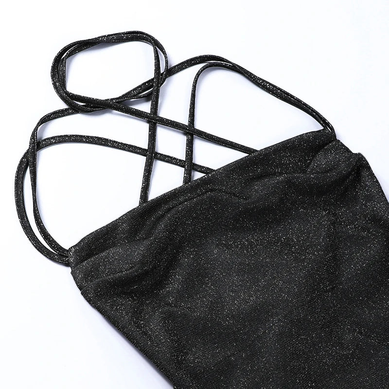 Elegant Women's Sexy Dresses 2025 Strap Backless Dress,s Hip Hugging Short Skirt Платье Robe Femme Vestido Longo Vestidos