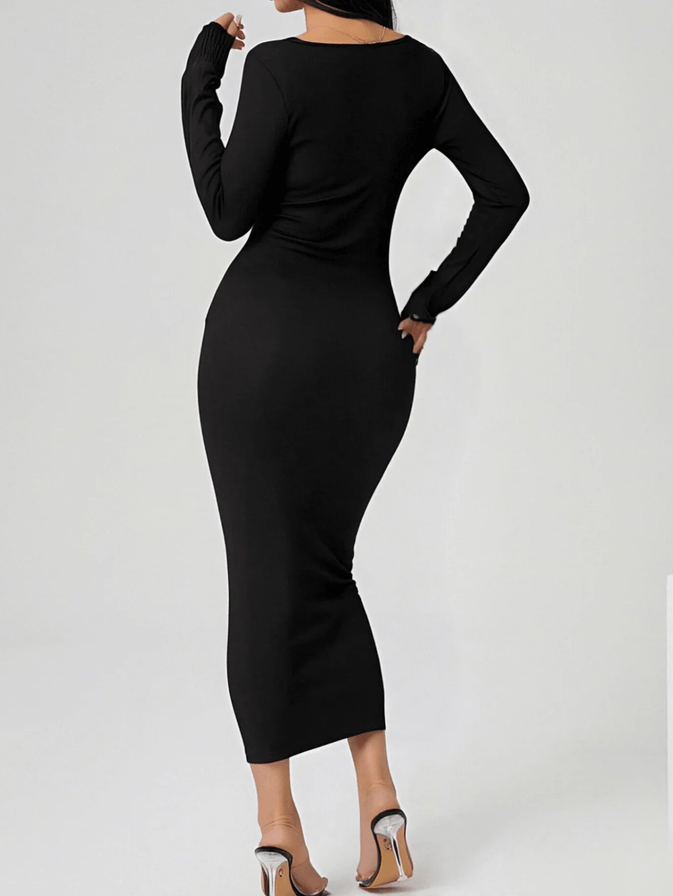 Dresses for women Summer Black casual and stylish long home dress is comfortable and breathable, suitable for wearing at home,Su