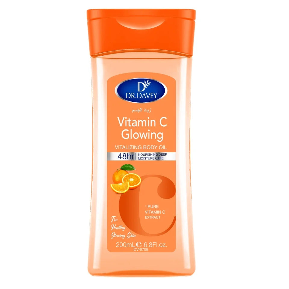 DR.DAVEY VC Body Treatment Oil Body Oil VC Body Massage Essential Oil Care Moisturizing Body Essential Oil