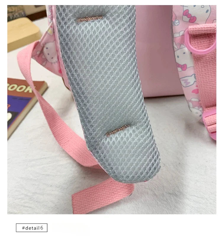 Sanrio Ins Style New Hellokitty Student Schoolbag Cute Hello Kitty Backpack Large Capacity Backpack