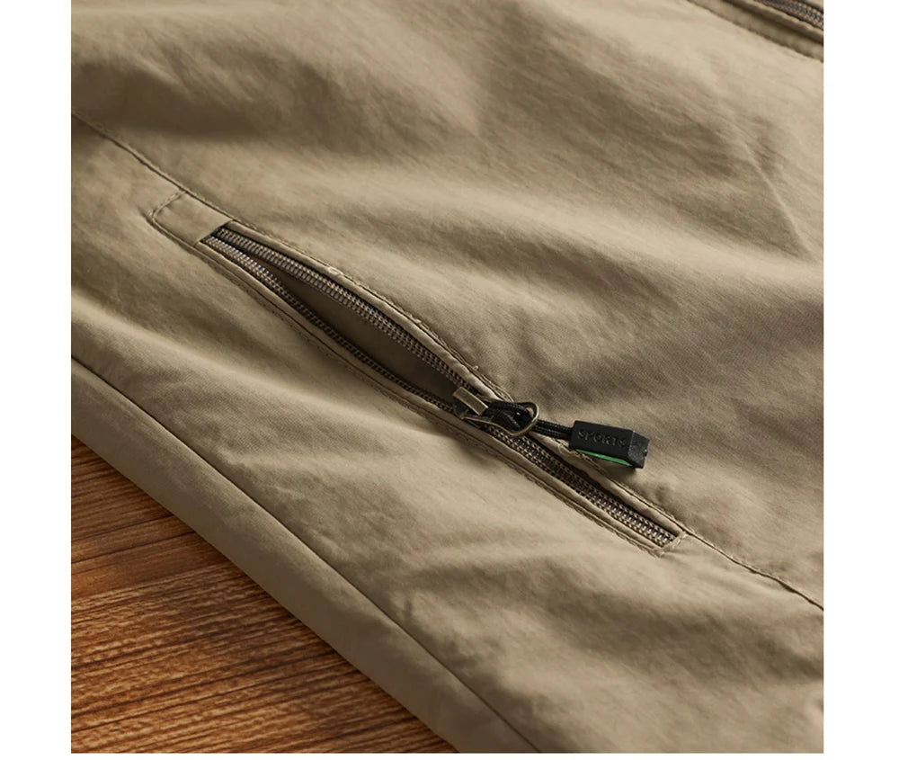 Autumn Men's Hiking Waterproof Jackets Men Outdoor Quick Dry Sports Climbing Hooded Coats Men Breathable Windbreaker Jackets 5XL