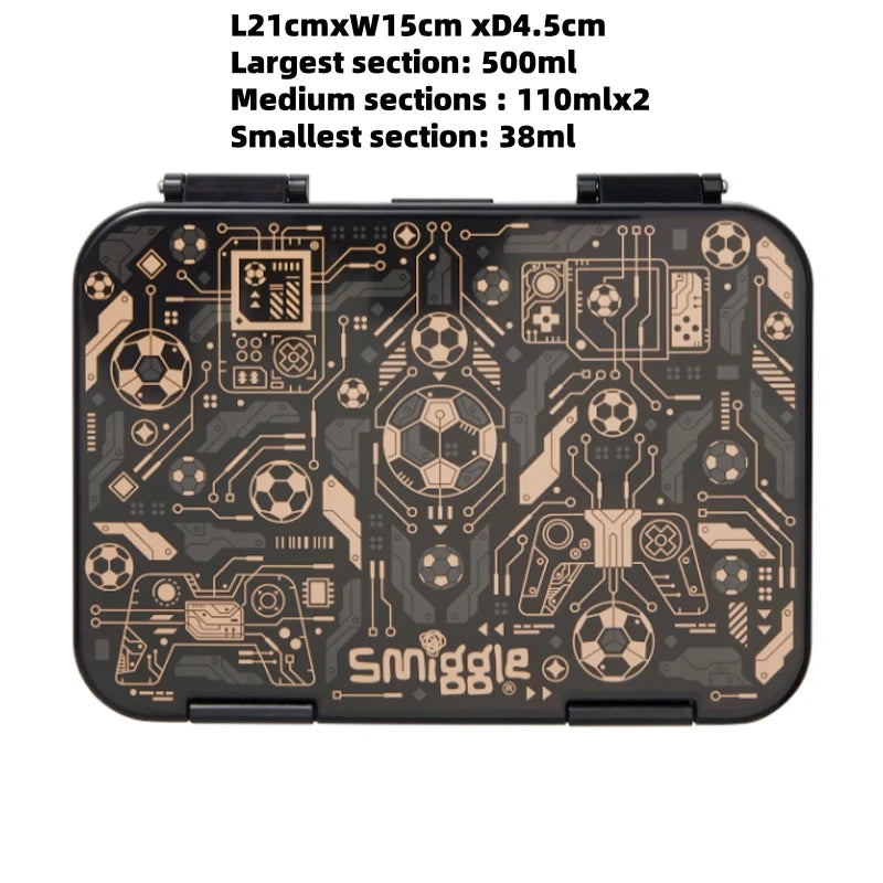 Genuine Australia Smiggle Backpack Black Football School Bag Cartoon Series Anime Backpack Student Gift Separate Purchases