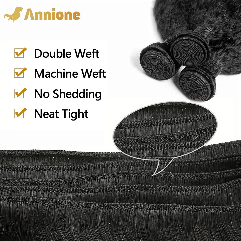 Kinky Straight Human Hair Bundles 26 26 26 Bundles 100% Human Hair Raw Hair Bundles Brazilian Hair Extensions On Sale Clearance