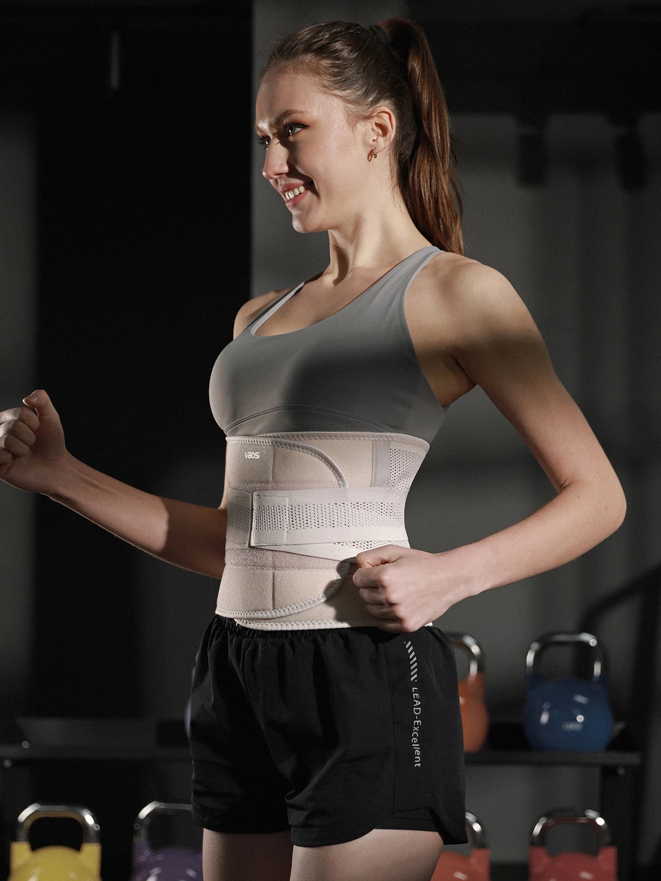 Universal Waist Belt, Lower Back Support for Back Pain, Adjustable Waist Trainer