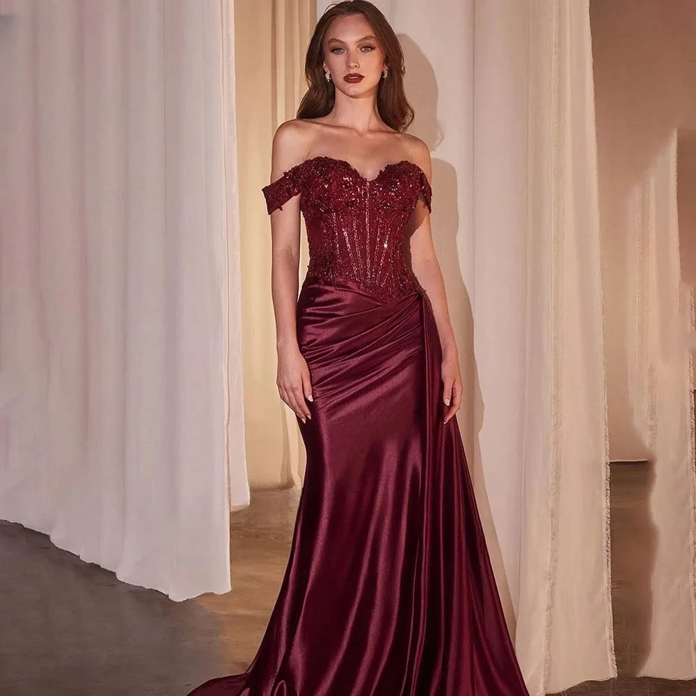 Evening Dresses Woman Elegant Party Dresses for Women Luxury Evening Dresses 2025 Customized Bridesmaid Dress Woman Robe Soiree
