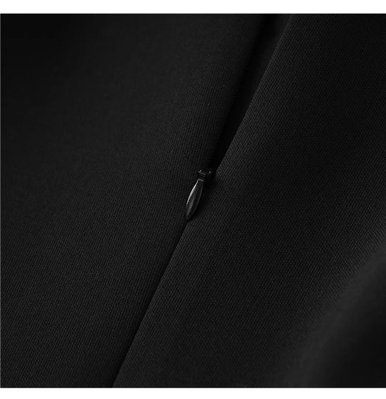 Dresses For Women 2024 Luxury Brand Autumn Long Dress Women's Turn-down Collar Sleeves Single Breasted Sashes Office Lady