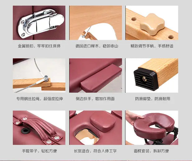 Professional Massage Bed Stretchers Aesthetics Portable Spa Taser Gun Beautician Bed Aesthetic Mesa De Cama Lash Beds Furniture