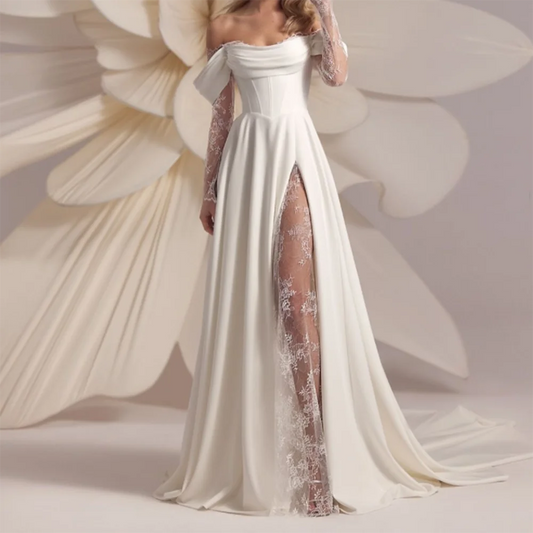 Dresses for Women Party Wedding Evening Luxury Dress Wedding Simple and Elegant Formal Dress Ball Gowns Robe Soiree Customized