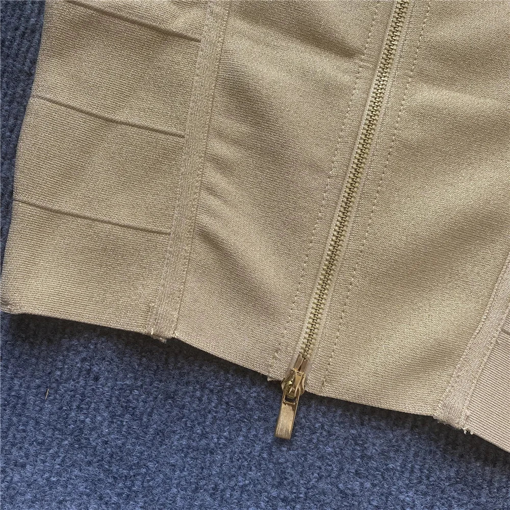 New Sexy Fashion Women Elegant Bandage Dress Bodycon Ladies Vestido Summer Dresses Birthday Evening Party Club Midi Clothing