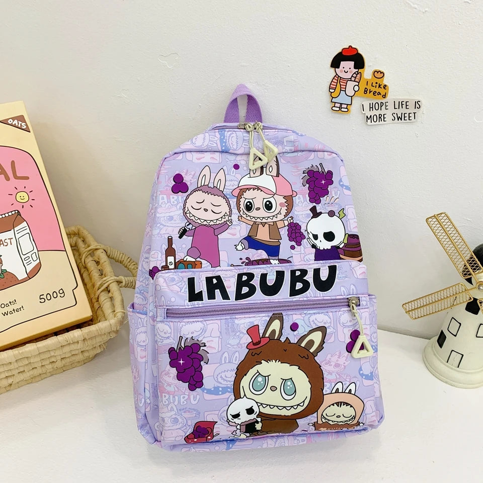 New Cartoon Student Schoolbag Anime Cartoon Cute Large Capacity Backpacks Kawaii Student Shoulders Bag Child Birthday Gifts