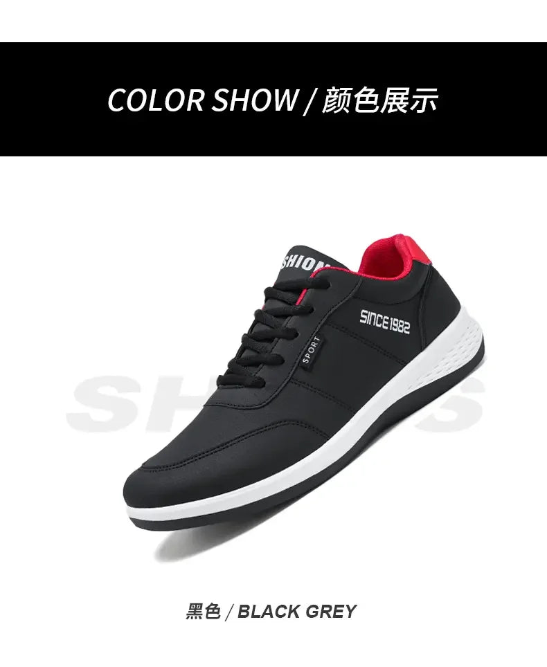 Sneakers Shoes Man Flat Bottomed Sports Shock-absorbing Comfortable Lace Up Summer Training Soft Soled Outdoor Running Shoes