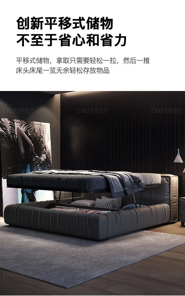 Loft Multifunctional Bed Storage Modern Massage Headboards Children King Size Cheap Bed Princess Cama Solteiro Patio Furniture