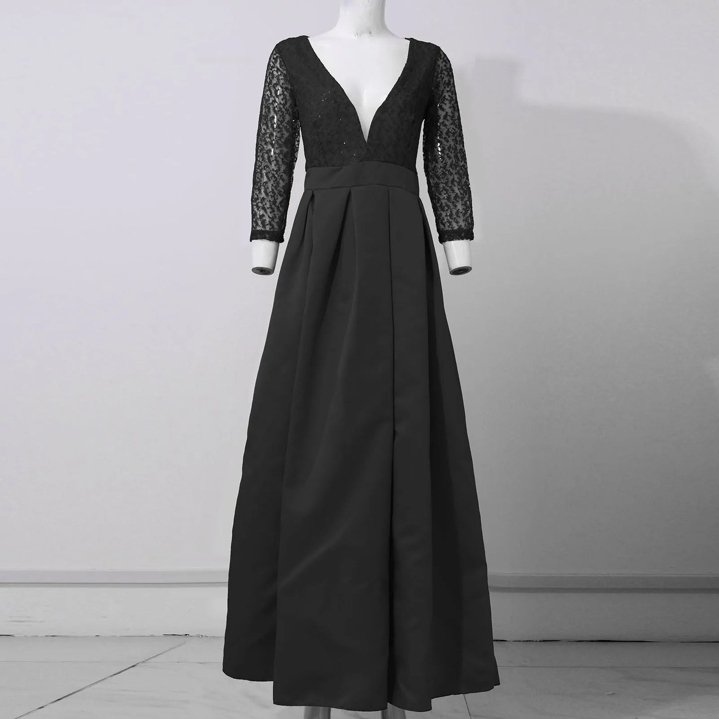 Women'S Elegant Evening Dresses Women'S Fashionable Long Dresses Trailing Evening Dresses Solid Color Floor-Length Dresses