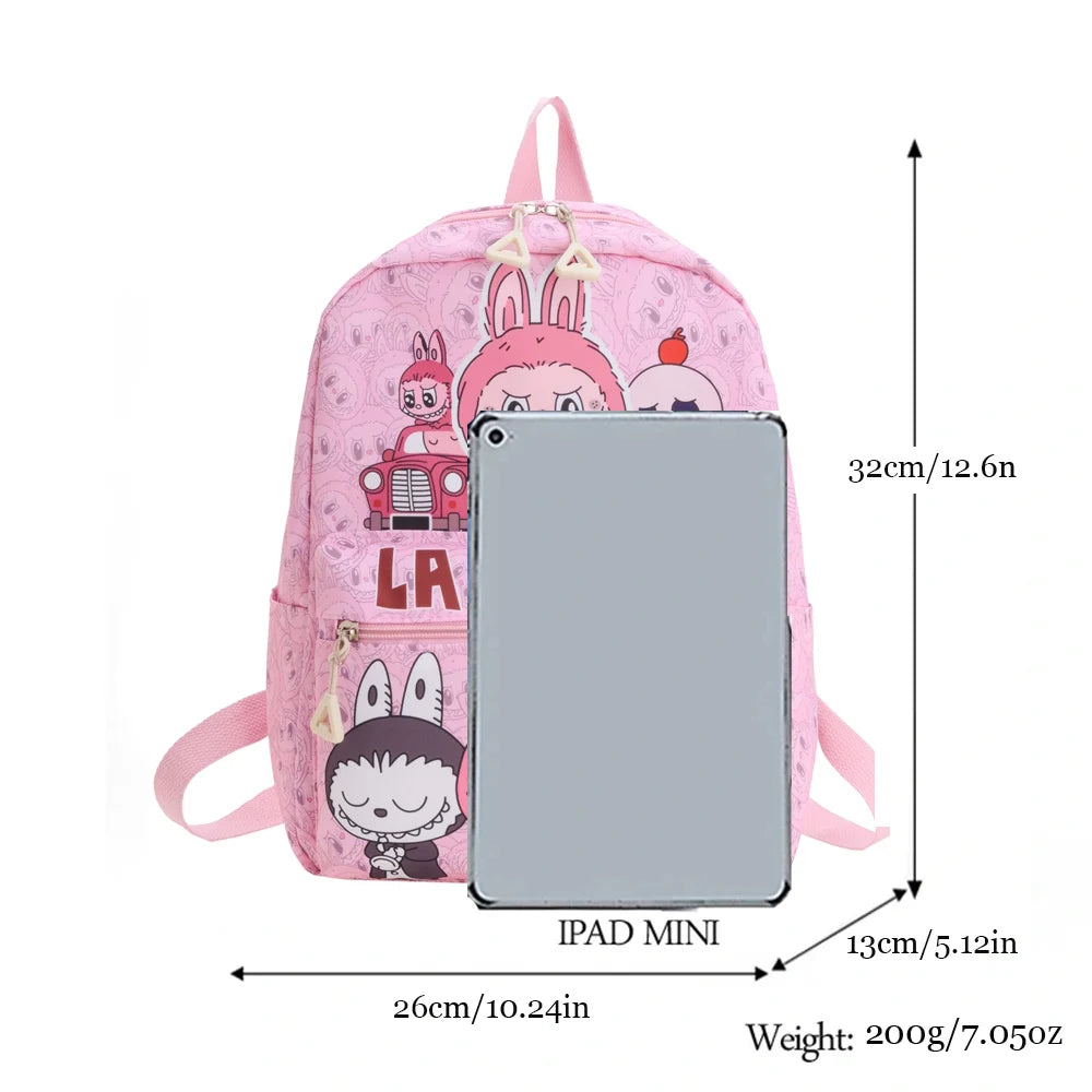 New Cartoon Student Schoolbag Anime Cartoon Cute Large Capacity Backpacks Kawaii Student Shoulders Bag Child Birthday Gifts