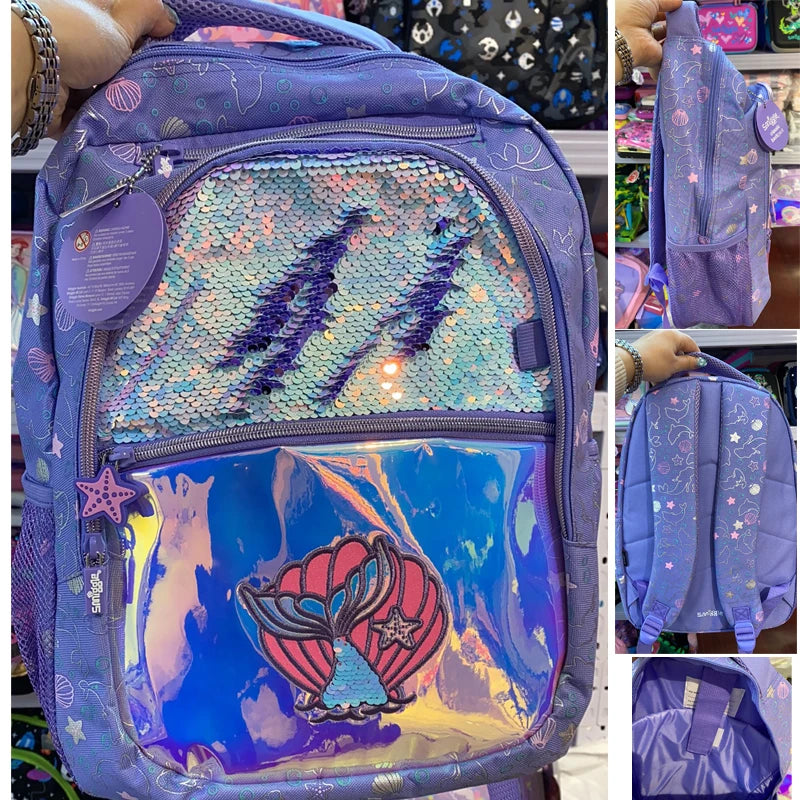 Genuine Australia Smiggle Schoolbags Children'S Backpacks Primary School Students' Shoulder Bags Large-Capacity Cartoon Bags