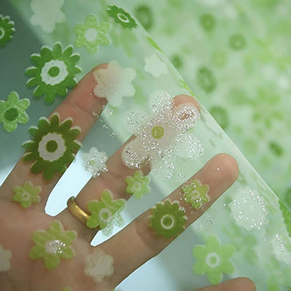 200X100cm Floral Pattern Window Curtain Summer Transparent Room Decor Window Screening Door Curtains Drape Panel Sheer Tulle
