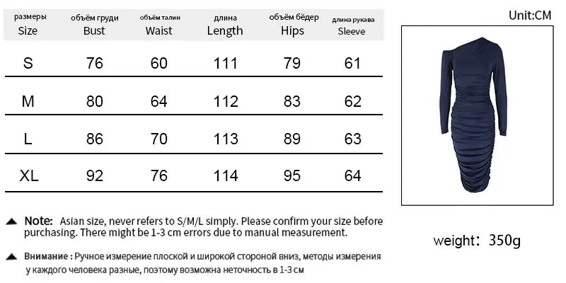 Women's Dresses Spring New Fashion Streetwear Long Sleeves Folds Dresses Bodycon Solid Sexy Elegant Party Female Knitted Dress