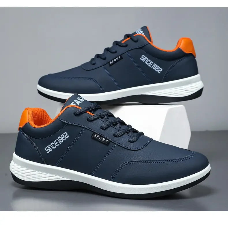 Sneakers Shoes Man Flat Bottomed Sports Shock-absorbing Comfortable Lace Up Summer Training Soft Soled Outdoor Running Shoes