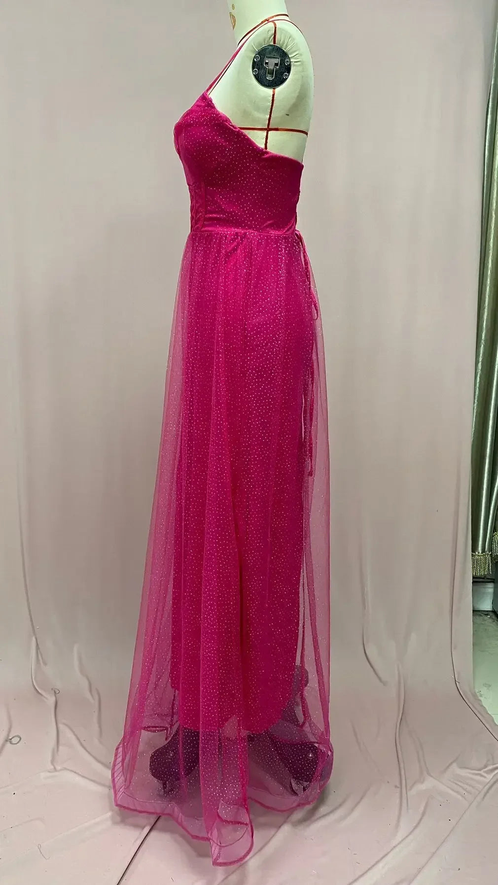 Women's Dresses Sleeveless Slash Neck Pullover Party Dress High Waist Sexy Wrapped Hip Dress Club Prom Sequins Maxi Floor Gowns