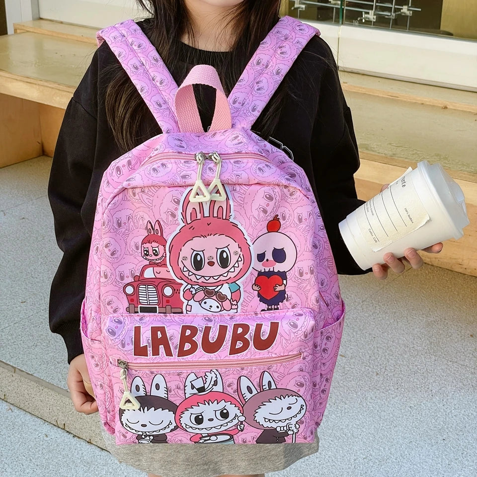 New Cartoon Student Schoolbag Anime Cartoon Cute Large Capacity Backpacks Kawaii Student Shoulders Bag Child Birthday Gifts