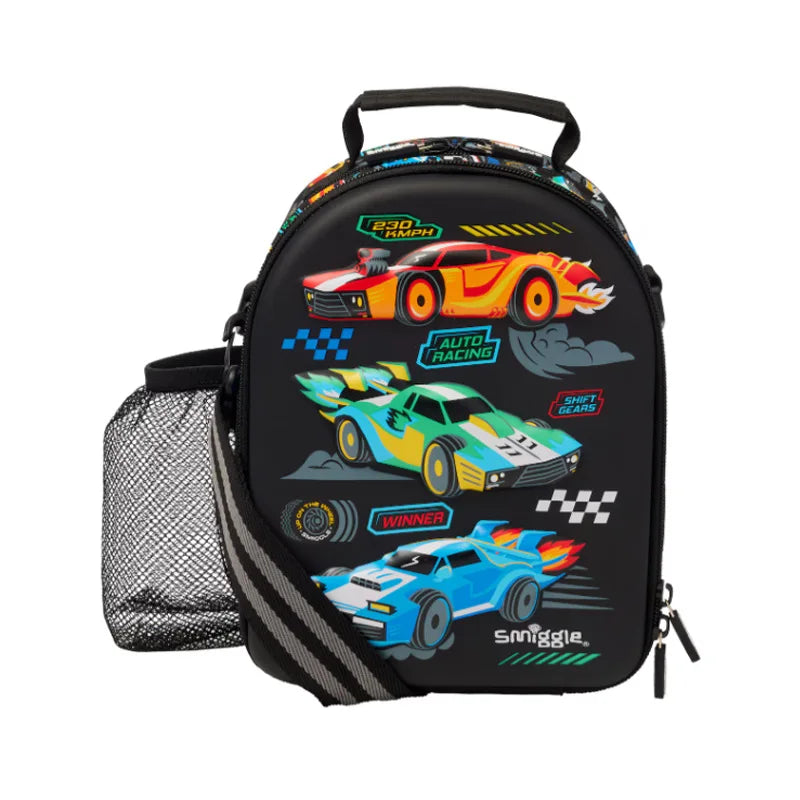 100% Genuine Australia Smiggle Backpack School Bag Race Car Cartoon Series Anime Backpack Student Gift Separate Purchases