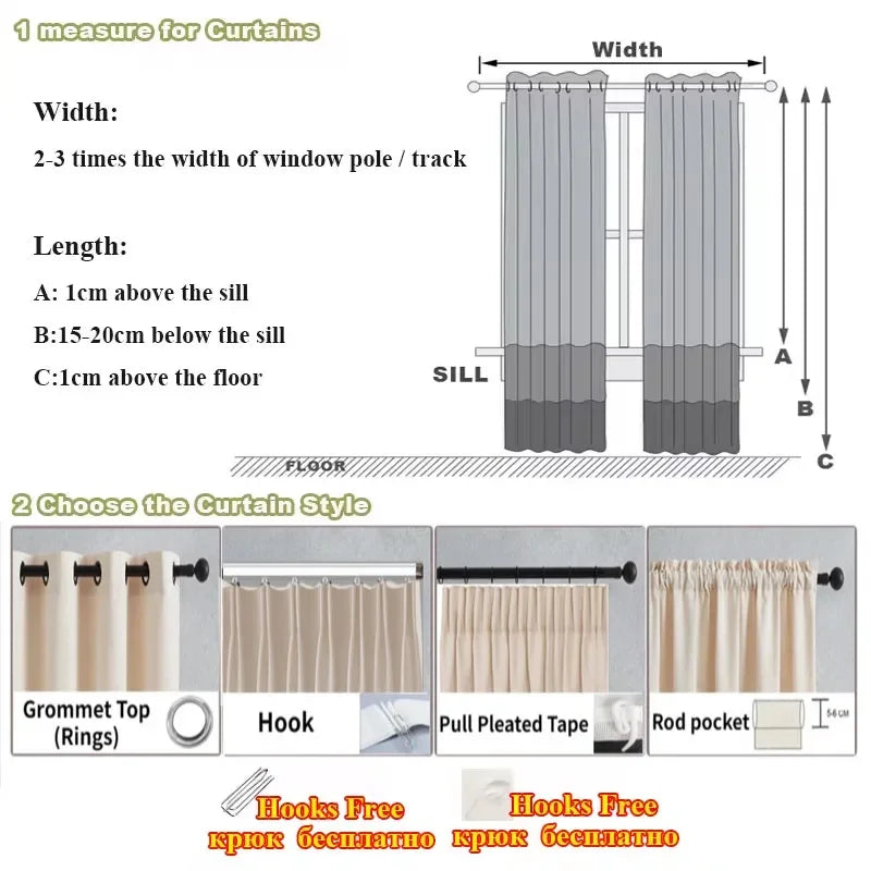 European-style Curtains For Living Dining Room BedroomBronzing Velvet Black Velvet Curtain Silver Light Luxury Customization