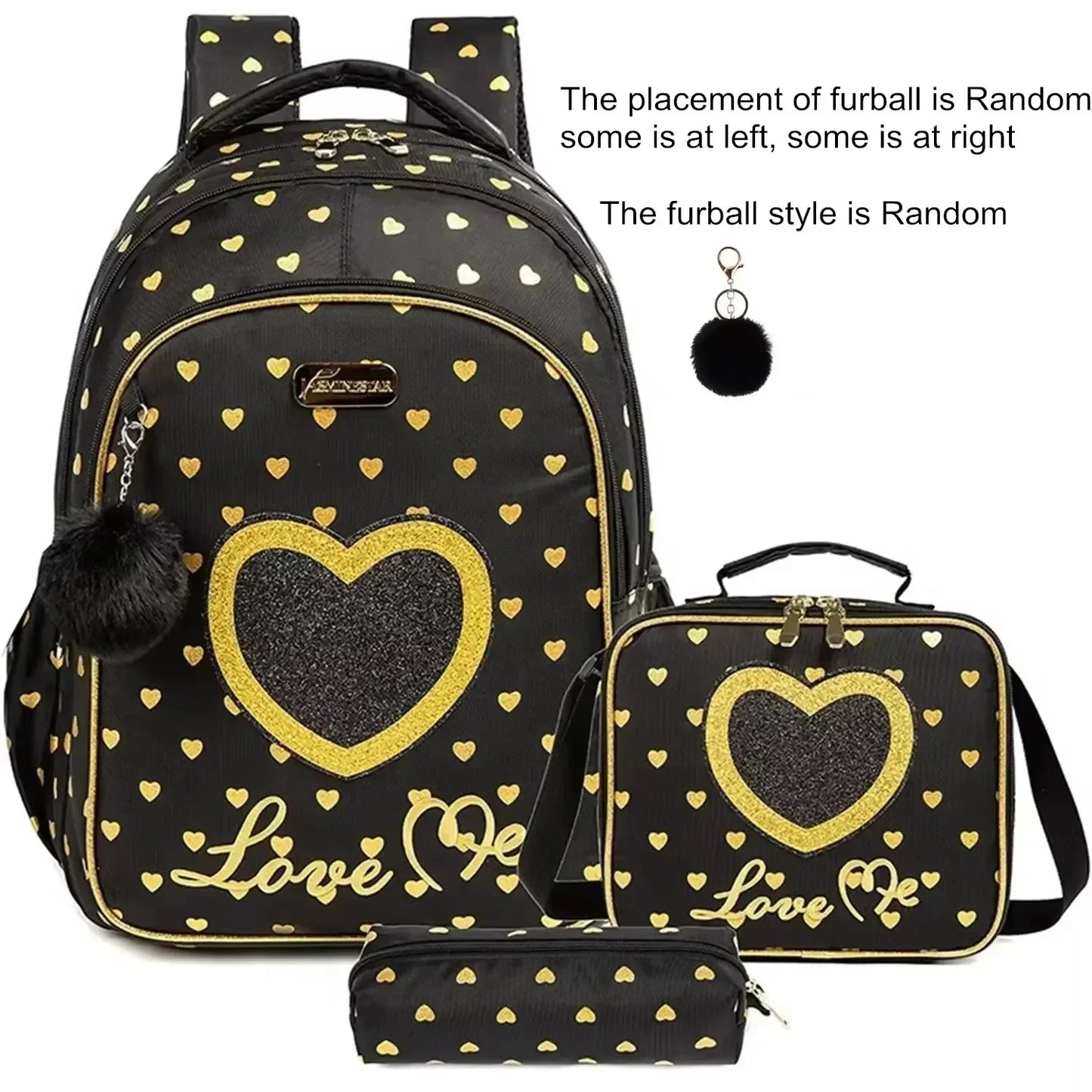 Children's School Bag for Boys Waterproof Backpack Set with Thermal Bag School Boy Backpack Elementary Student Shoulder Bag