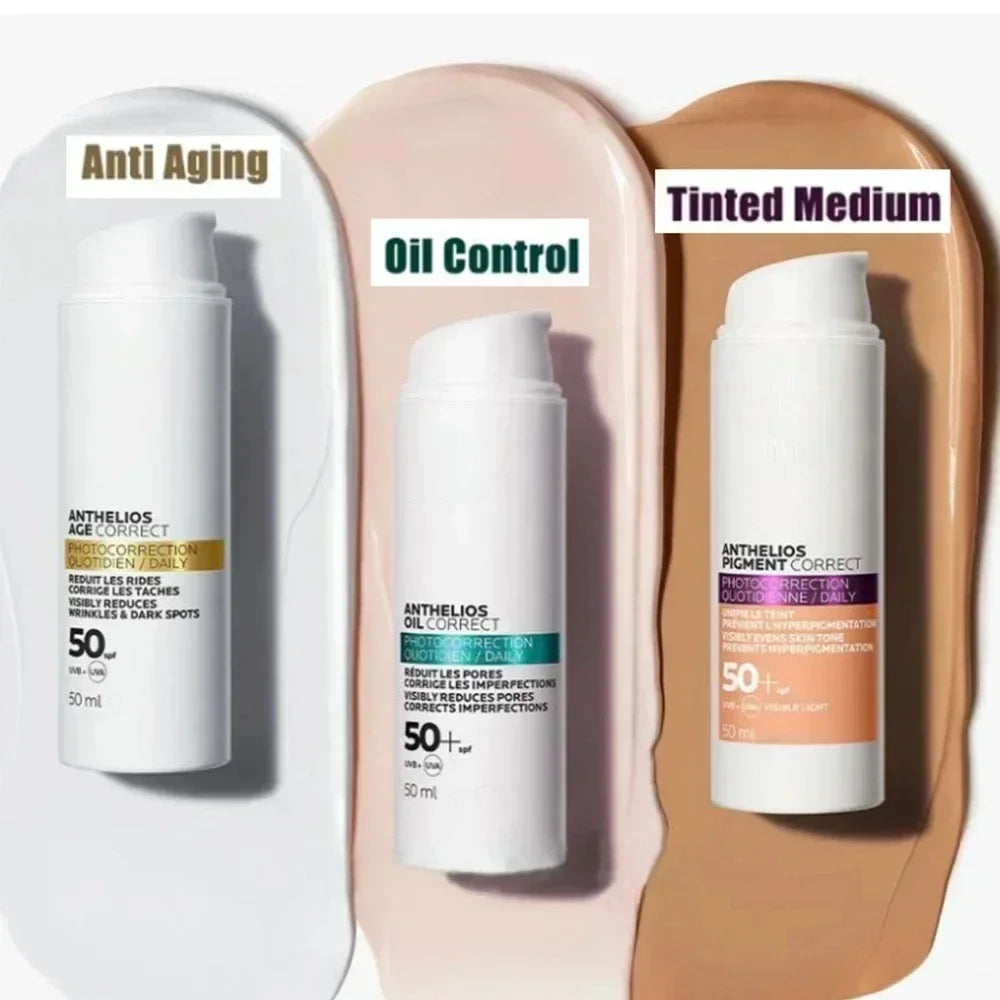 Original Sunscreen Cream 50ml Sunscreen Anthelios Pigment Correct / Anthelios Oil Correct / Anthelios Age Correct SPF50